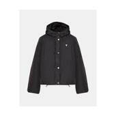 秋冬日常外套爆款 代购 GUESS女士夹克保暖防风连帽短款 简约