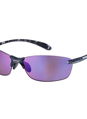 代购SWANS男女太阳镜防紫外线抗冲击防眩光高清晰度偏光紫色镜片