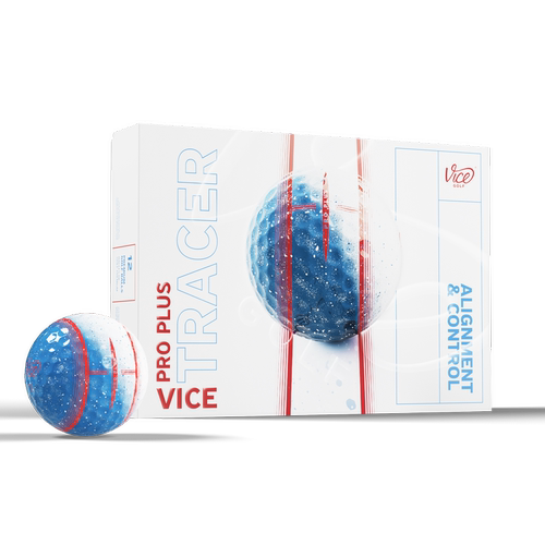 海外代购Vice Pro Plus男女高尔夫球辅助瞄准精准控制三层结构