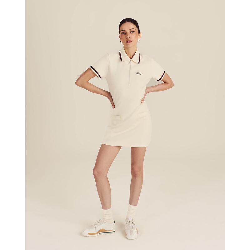 代购Malbon女士运动连衣裙舒适透气活动自如实用口袋防走光设计