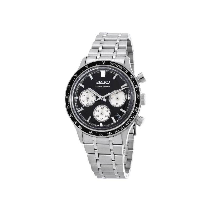 日本代购Seiko/精工男士手表日韩腕表计时码表日历显示钢带