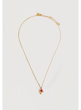 代购kate spade NEW YORK女士项链精致优雅简约可爱红色多色