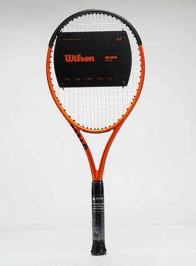 代购Wilson威尔胜网球拍高旋转轻量化高刚性碳纤维橙色18x16