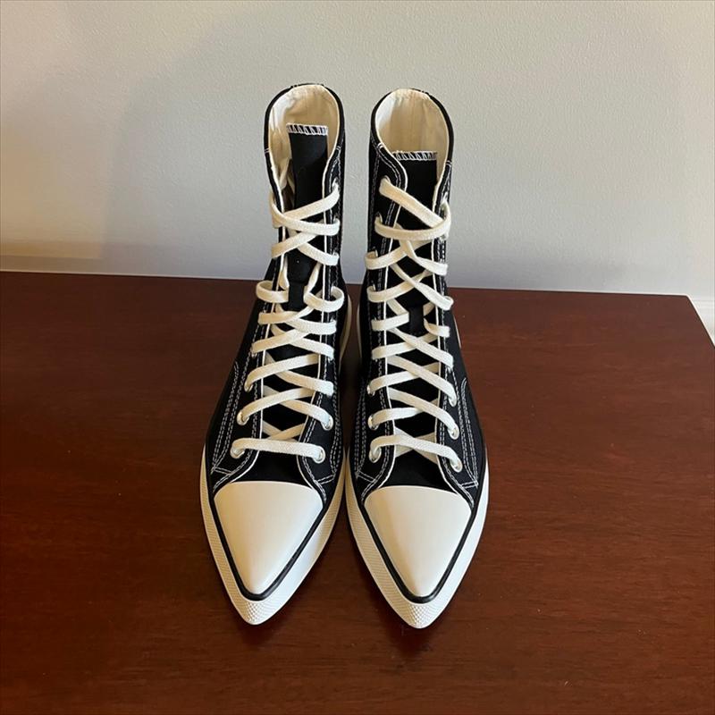 代购Converse匡威chuck 70 De bluxe pointed mule女尖头高跟拖鞋