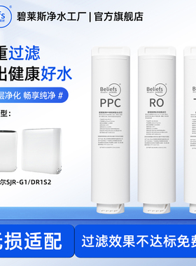 碧莱斯适配苏泊尔净水器滤芯SJR-G1/DR1S2反渗透RO膜PPC复合滤芯