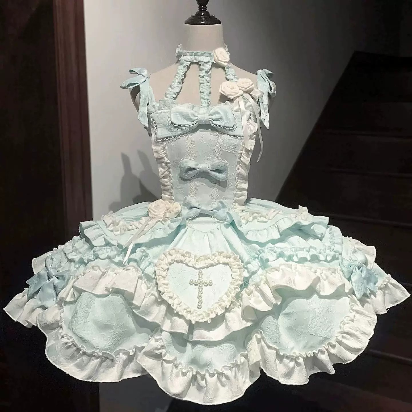 Lolita洋装JSK洛丽塔蓬蓬裙