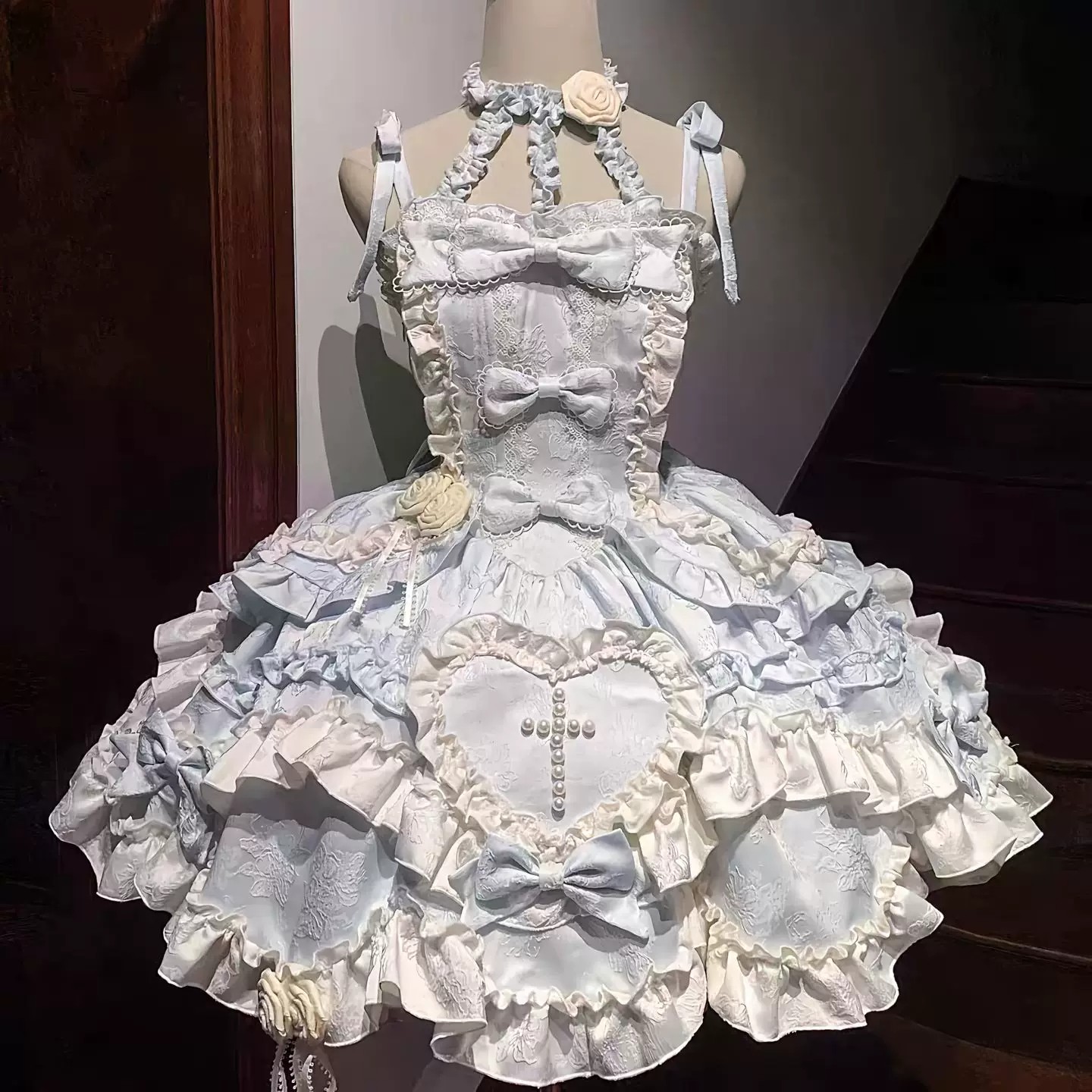Lolita洋装JSK洛丽塔蓬蓬裙