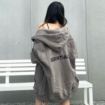 ESSENTIALS大码连帽卫衣