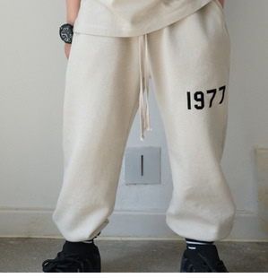 Ess儿童亲子装卫裤FOG秋冬美式宽松1977长裤童装男女