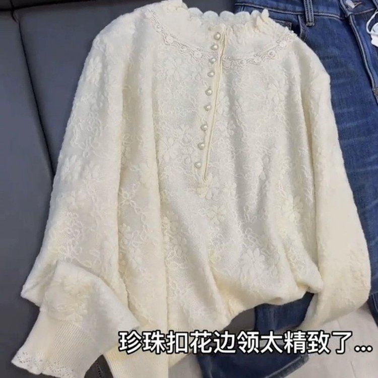 原版直播爆款2025冬季新款时尚法式轻奢减龄气质内搭上衣