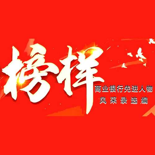 《榜样——商业银行先进人物风采录选编》