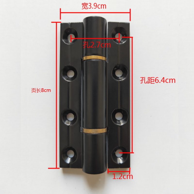 折叠门中合页窄边铰链隔断门窄门