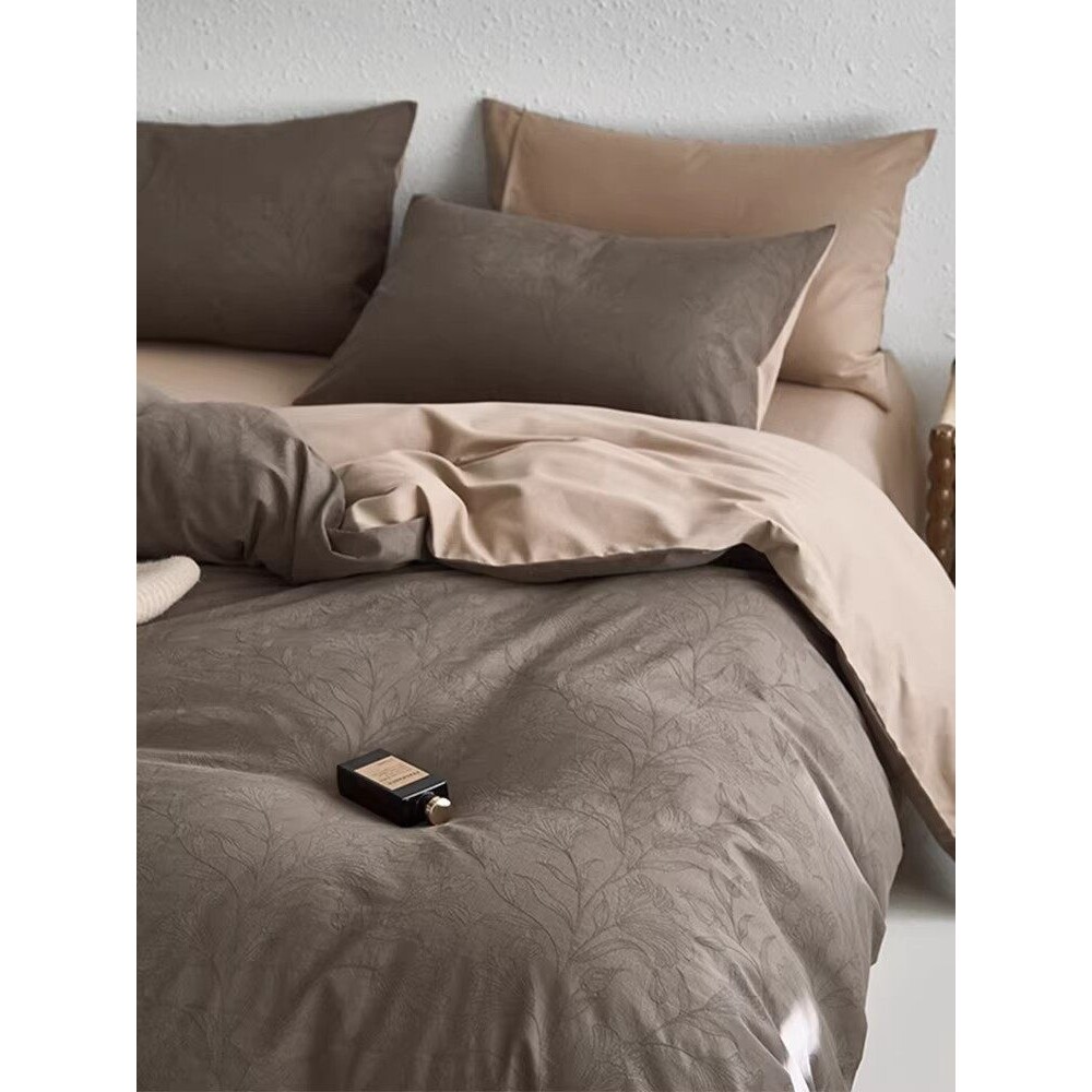 法国LITT高端长绒棉四件套全棉100纯棉床上用品2026新款磨毛提花