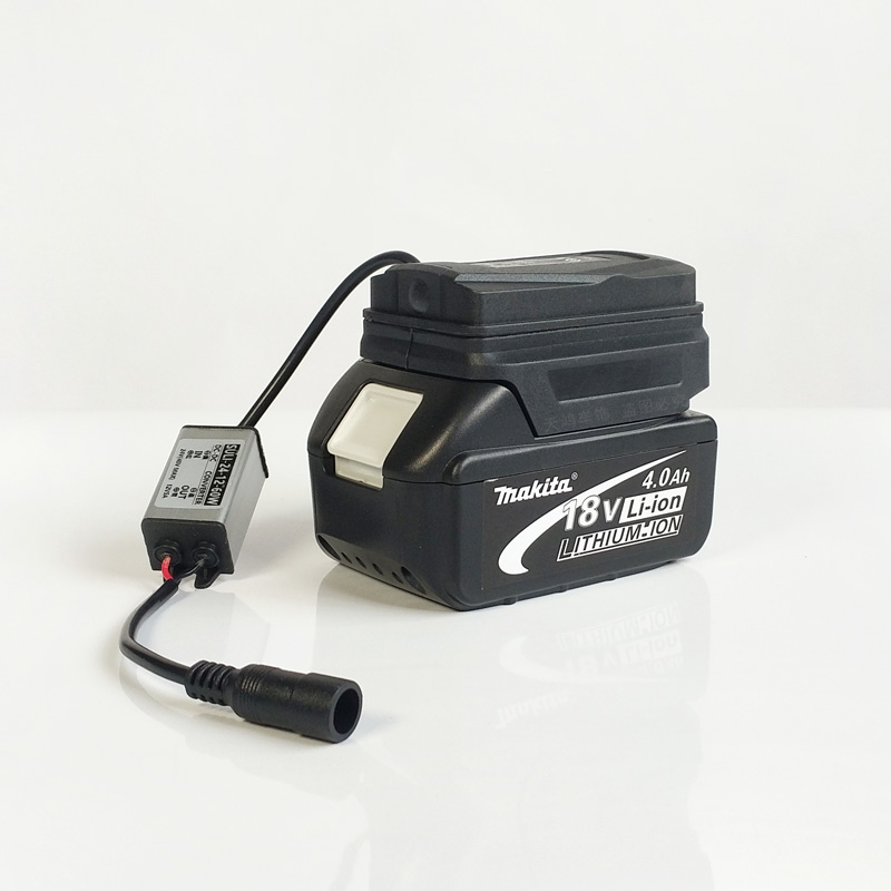 适用于Makita牧田款锂电池18V20V21V转12V转换器连接器监控测试