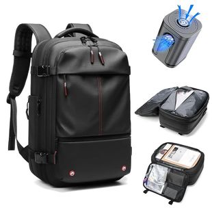 Men Travel Backpack vacuum compression 17 inch Laptop Backpa