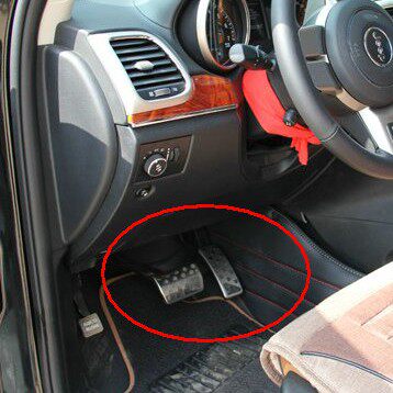 11-12款吉普大切诺基刹车踏板 油门踏板 休息脚踏板防滑垫 专用