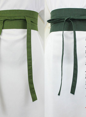 12色棉麻日式和风可定制汉服腰封