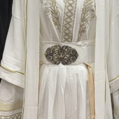 复古汉服连衣裙松紧弹力宽腰带 休闲镂空可调节腰围腰封皮带 新款