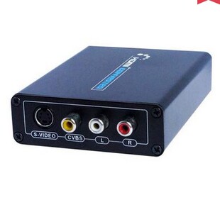 高清HDMI转AV转S VIDEO视频vga信号转换器RCA连接线S端子cvbs