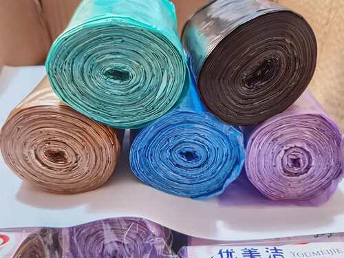 一次性加厚环保彩色30只垃圾袋