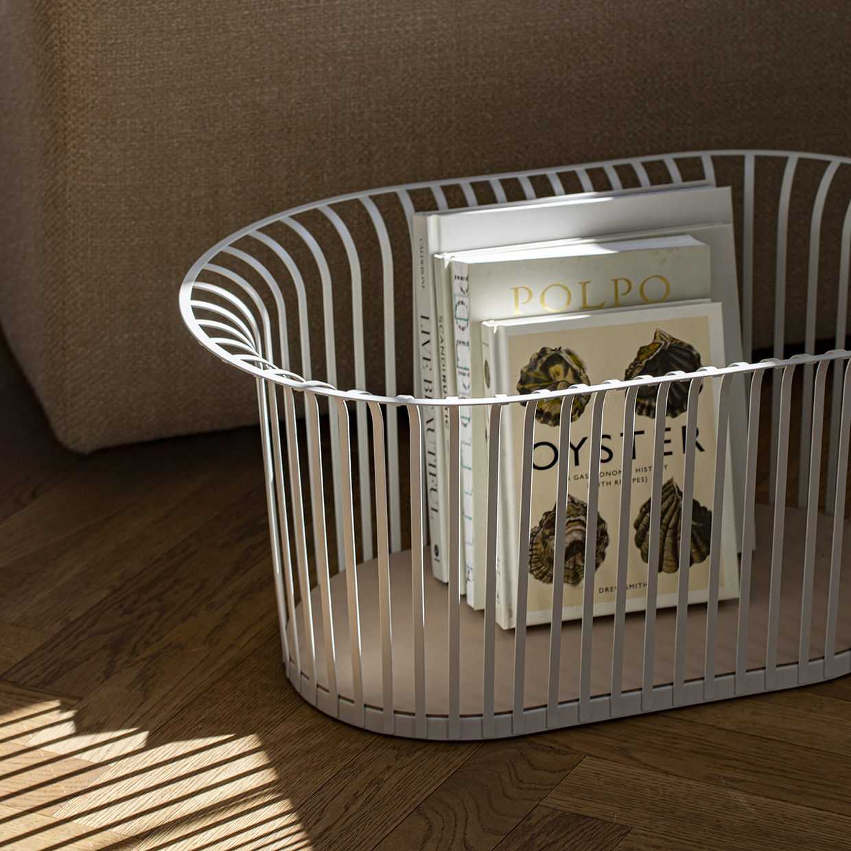 Audo丹麦menu钢制收纳篮收纳筐