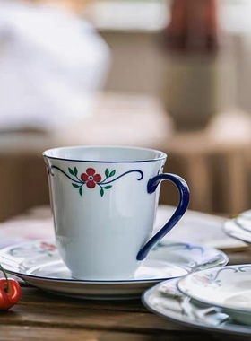 瑞典Rorstrand松德博恩系列陶瓷马克杯深盘饭碗家用北欧ins小清新