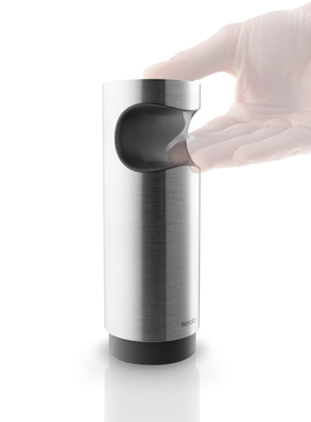 丹麦eva solo 进口SIMPLY简约乳液器手压皂液瓶不锈钢外壳 实拍图