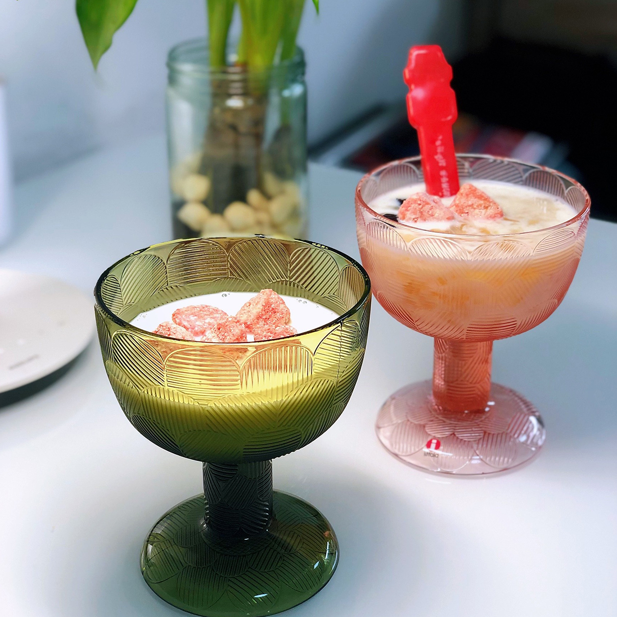 芬兰冰激凌杯甜点玻璃碗