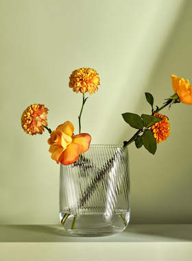 土耳其NUDE努德 奥比艺术花瓶大师设计Defne Koz简约摆设玻璃花瓶