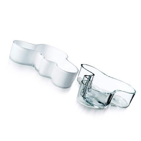 芬兰iittala北欧风实拍图玻璃碗