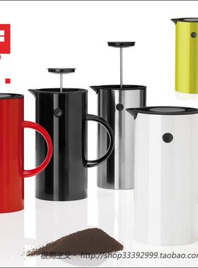 丹麦stelton 啄木鸟法压壶塑料咖啡壶茶壶800ml 获奖作品
