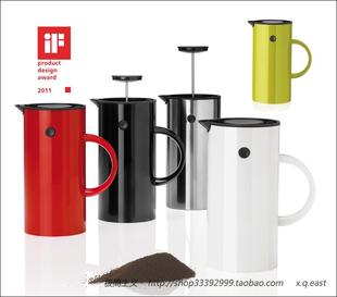 啄木鸟法压壶塑料咖啡壶茶壶800ml 丹麦stelton 获奖作品