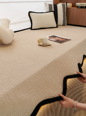 2026新款中古风异形飘窗垫轻奢高级感窗台垫四季阳台垫子改造定制