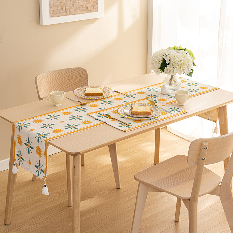 复古桌旗茶几桌布茶桌台布餐桌装饰布流苏茶席ins风微波炉盖巾,居家布艺,桌旗,淘宝优惠券,粉丝福利购,淘宝优惠卷