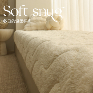 冬天飘窗垫加厚保暖2025新款毛绒窗台座垫防滑小户型阳台垫可定制
