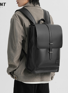 觅旧潮牌休闲双肩包男通勤商务男士电脑背包高级感书包礼物6183