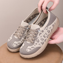 休闲女士单鞋 春秋老北京布鞋 轻便舒适懒人鞋 软底透气妈妈鞋 女新款