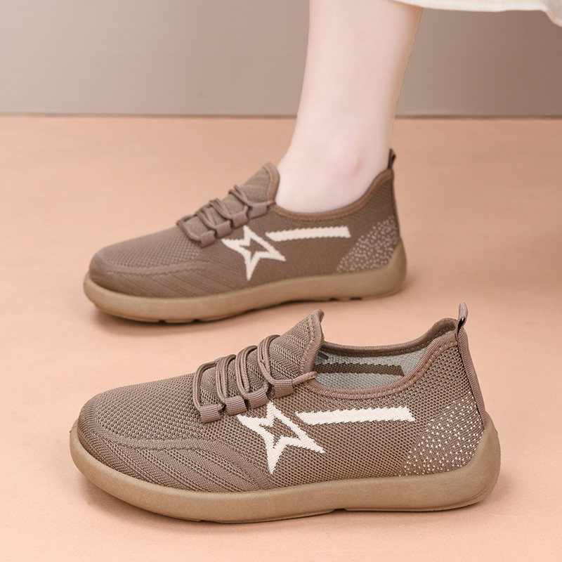 春秋老北京布鞋女新款飞织透气轻便妈妈鞋软底防滑女士百搭休闲鞋,女鞋,传统布鞋,淘宝优惠券,粉丝福利购,淘宝优惠卷