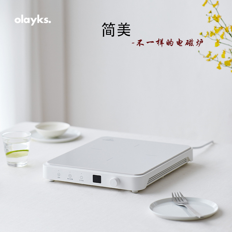 日本电磁炉家用大功率爆炒2200w官方正品旗舰店高档进口2024白色