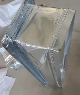 共板法兰中央空调铝箔布防火软连接风机盘管 方形保温通风管道