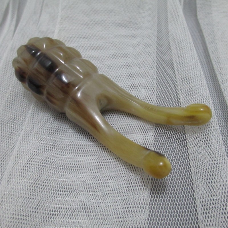 天然白水牛角鼻梁按摩器美鼻神器