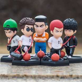 灌篮高手汽车摆件 樱木花道宫城良田手办 桌面中控台车载车内公仔