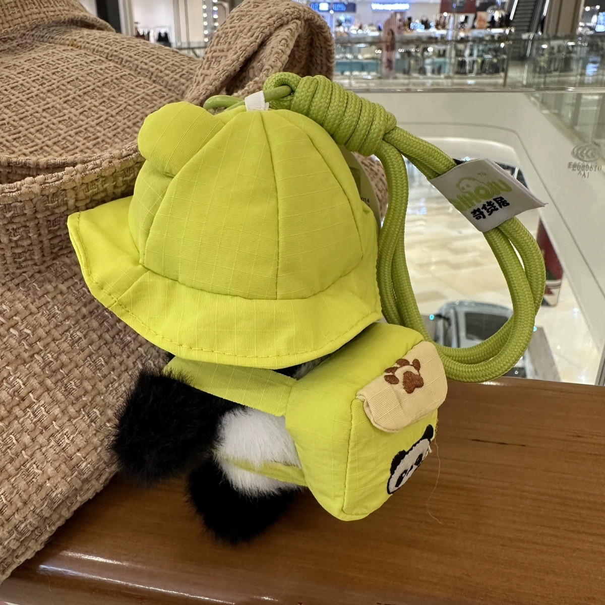 花花背包熊猫包挂件萌小小动物