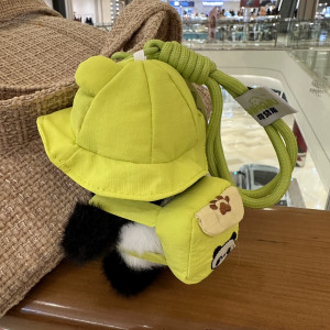 花花背包熊猫包挂件萌小小动物