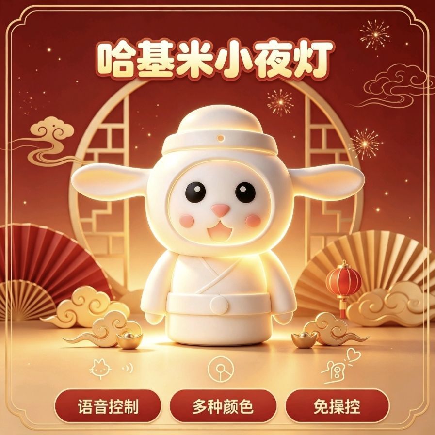 抽象哈基米曼波小夜灯智