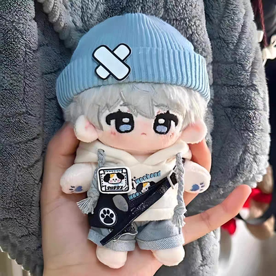 后街小狗10cm娃衣考拉烤面包棉花娃娃换装海星体正常体娃衣