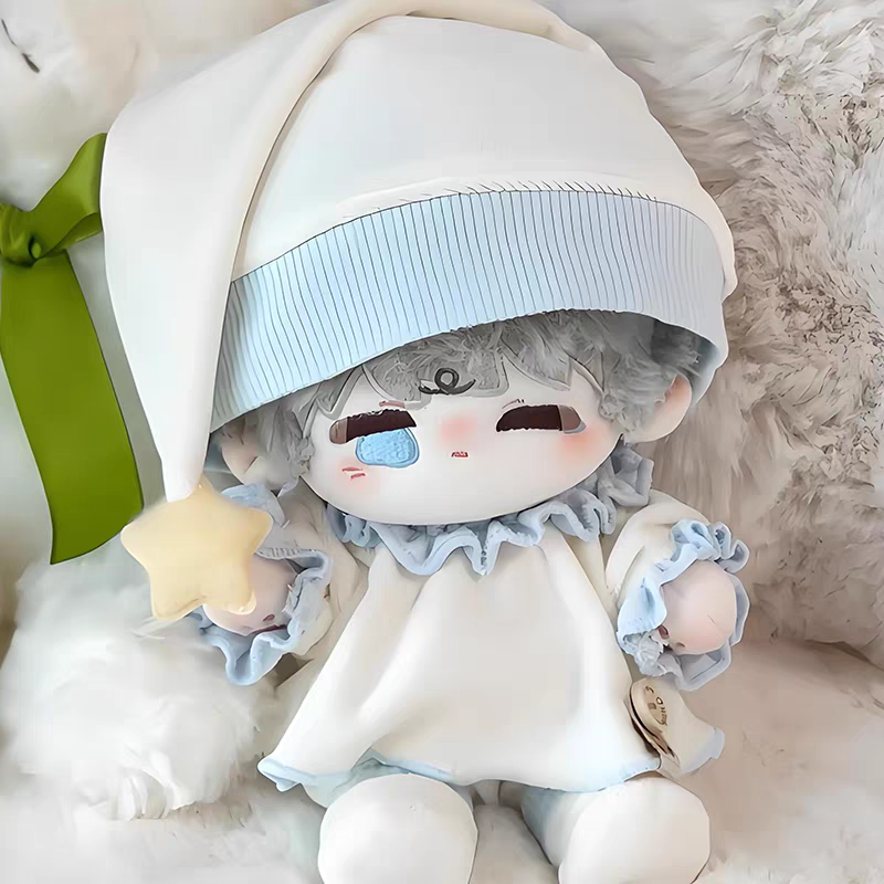 2040cm娃衣棉花娃娃衣服睡衣套装一番无属性公仔玩偶替换连体衣裙