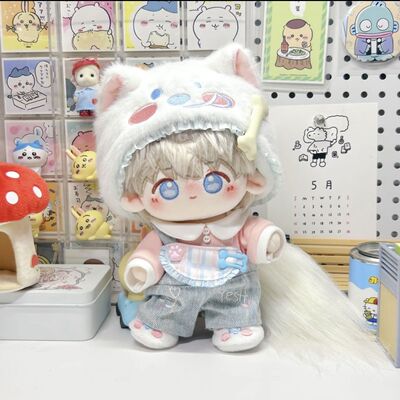 【余粮掉落15cm耶耶幻想曲 & 棉花娃娃10cm娃衣萨摩耶耶娃衣20cm