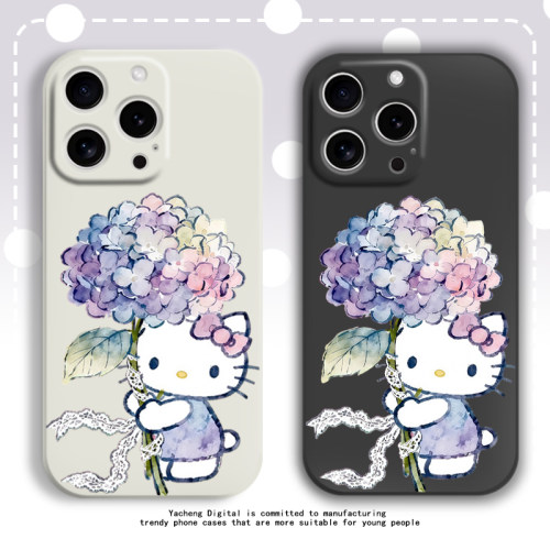 捧花HelloKitty手机壳可爱风独特