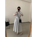 【编号300-349】夏季韩系ins风高品质简约风连衣裙女宽松显瘦裙子